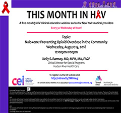 This Month in HIV: Naloxone: Preventing Opioid Overdose in the Community